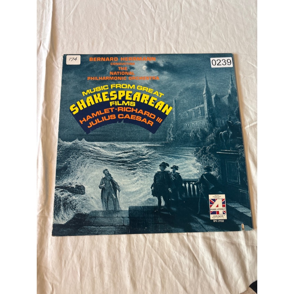London Music From Great Shakespearean Films  LP 12" Blue Good Phase 4 Stereo